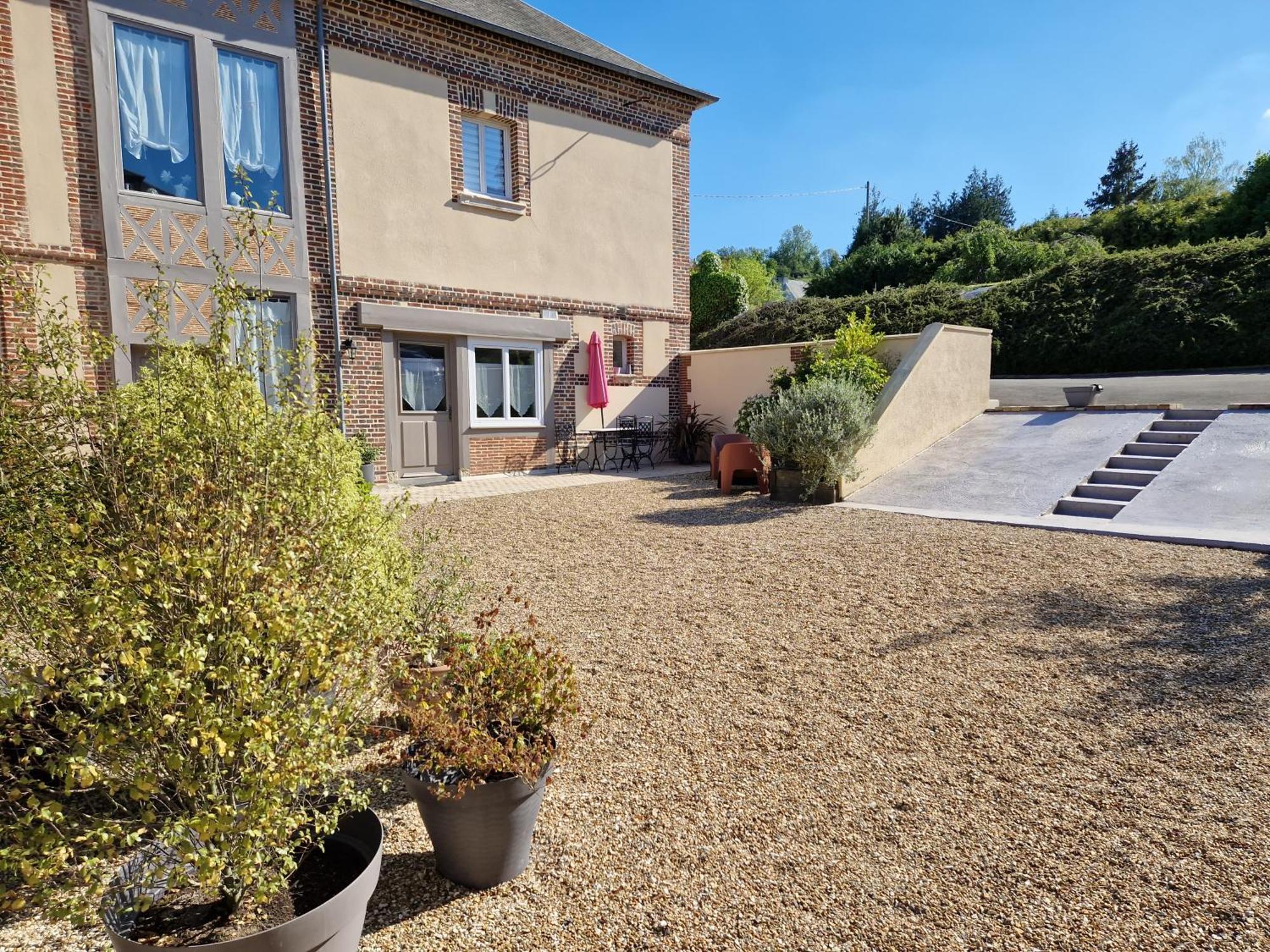 La Cour Apartment Honfleur Exterior photo